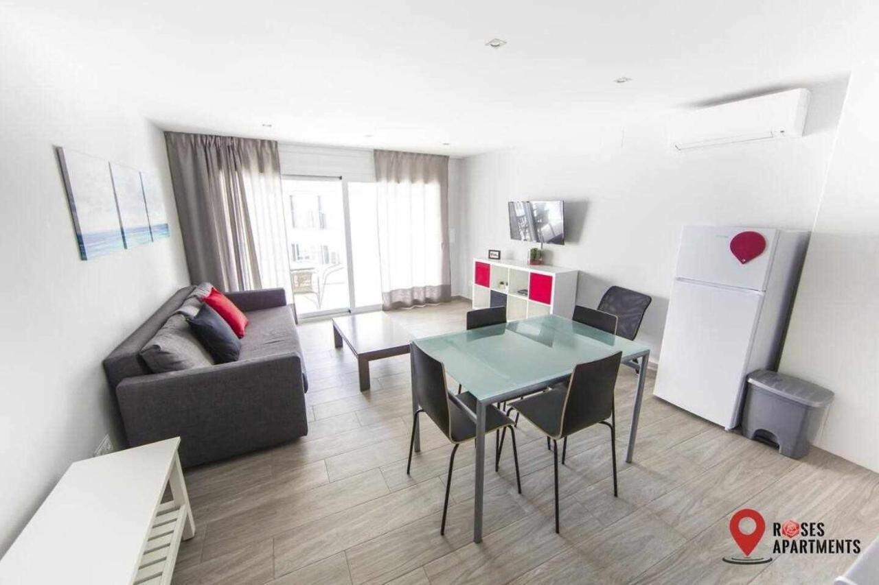 Roses Apartments 2 - Vista Mar Lateral 1Habitacion 외부 사진