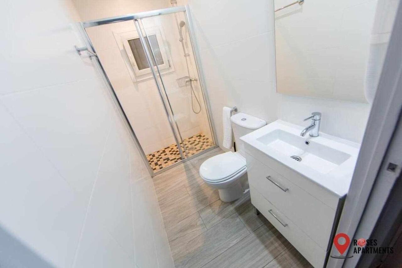 Roses Apartments 2 - Vista Mar Lateral 1Habitacion 외부 사진